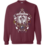 Sweatshirts Maroon / Small Kingdom & Hearts Crest Crewneck Sweatshirt