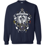 Sweatshirts Navy / Small Kingdom & Hearts Crest Crewneck Sweatshirt