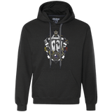 Sweatshirts Black / Small Kingdom & Hearts Crest Premium Fleece Hoodie