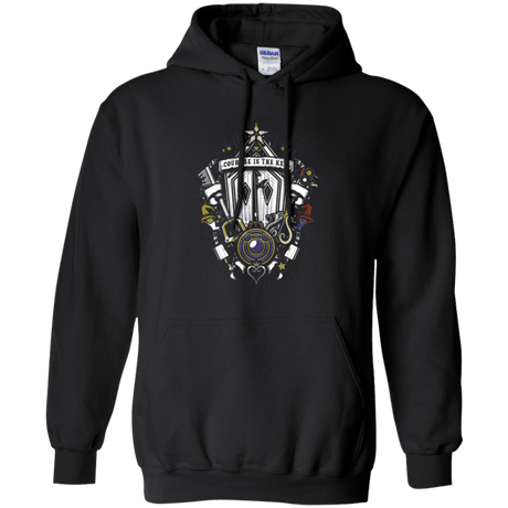 Sweatshirts Black / Small Kingdom & Hearts Crest Pullover Hoodie