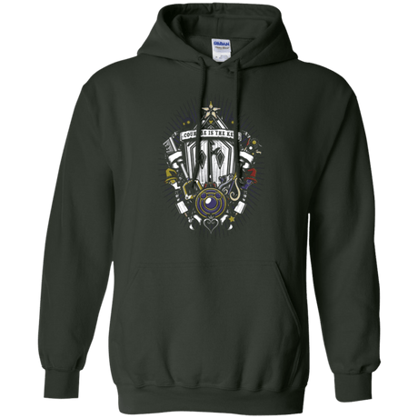 Sweatshirts Forest Green / Small Kingdom & Hearts Crest Pullover Hoodie
