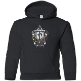 Sweatshirts Black / YS Kingdom & Hearts Crest Youth Hoodie