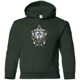 Sweatshirts Forest Green / YS Kingdom & Hearts Crest Youth Hoodie