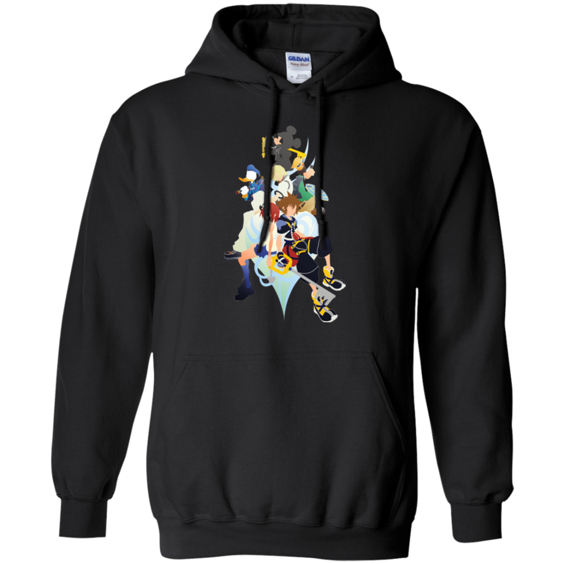 Kingdom Hearts Pullover Hoodie Pop Up Tee