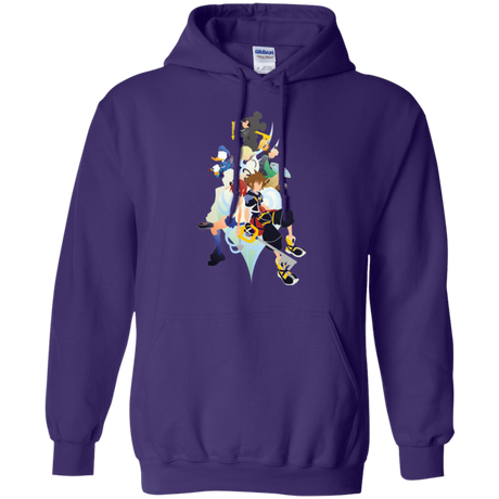 Sweatshirts Purple / Small Kingdom Hearts Pullover Hoodie