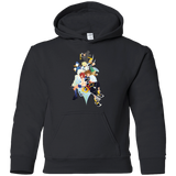 Sweatshirts Black / YS Kingdom Hearts Youth Hoodie