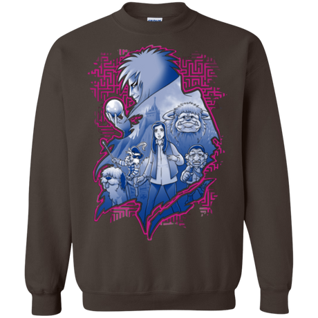 Sweatshirts Dark Chocolate / Small Kings Labyrinth Crewneck Sweatshirt