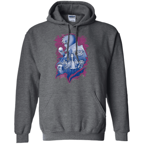 Sweatshirts Dark Heather / Small Kings Labyrinth Pullover Hoodie