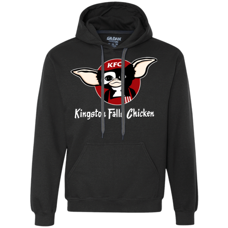 Sweatshirts Black / Small Kingston Falls Chicken Premium Fleece Hoodie