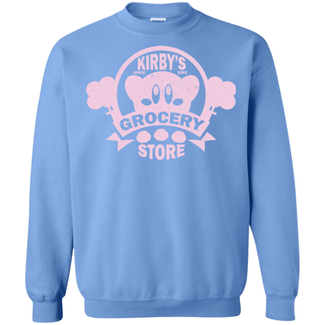 Sweatshirts Carolina Blue / Small Kirbys Grocery Store Crewneck Sweatshirt