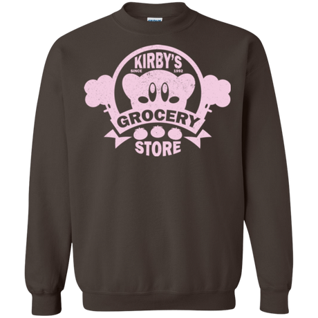 Sweatshirts Dark Chocolate / Small Kirbys Grocery Store Crewneck Sweatshirt