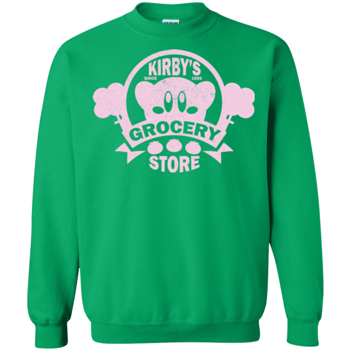 Sweatshirts Irish Green / Small Kirbys Grocery Store Crewneck Sweatshirt