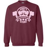 Sweatshirts Maroon / Small Kirbys Grocery Store Crewneck Sweatshirt
