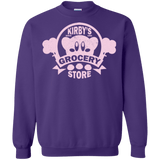 Sweatshirts Purple / Small Kirbys Grocery Store Crewneck Sweatshirt