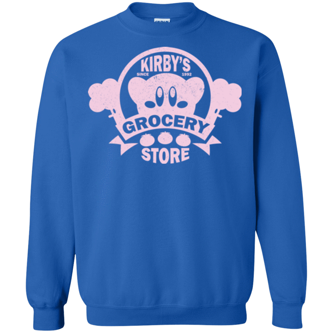 Sweatshirts Royal / Small Kirbys Grocery Store Crewneck Sweatshirt