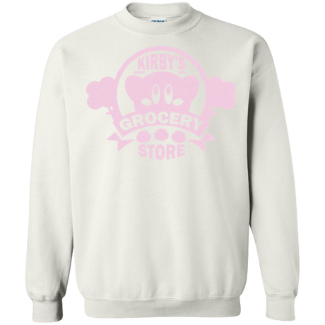 Sweatshirts White / Small Kirbys Grocery Store Crewneck Sweatshirt