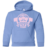 Sweatshirts Carolina Blue / YS Kirbys Grocery Store Youth Hoodie