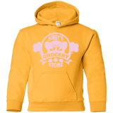 Sweatshirts Gold / YS Kirbys Grocery Store Youth Hoodie