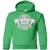 Sweatshirts Irish Green / YS Kirbys Grocery Store Youth Hoodie