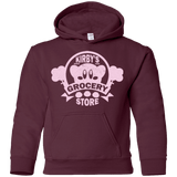 Sweatshirts Maroon / YS Kirbys Grocery Store Youth Hoodie