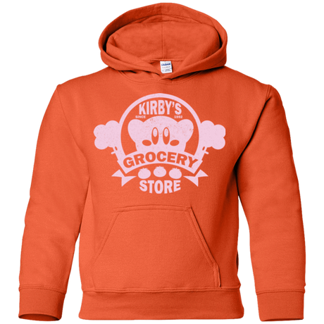 Sweatshirts Orange / YS Kirbys Grocery Store Youth Hoodie