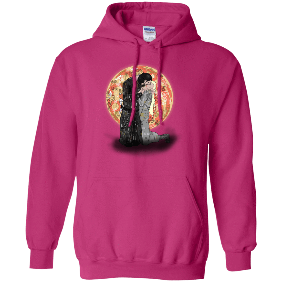 Sweatshirts Heliconia / S Kiss Jon and Dany Pullover Hoodie
