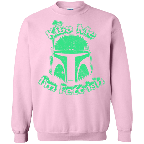 Kiss Me Im Fettish Crewneck Sweatshirt