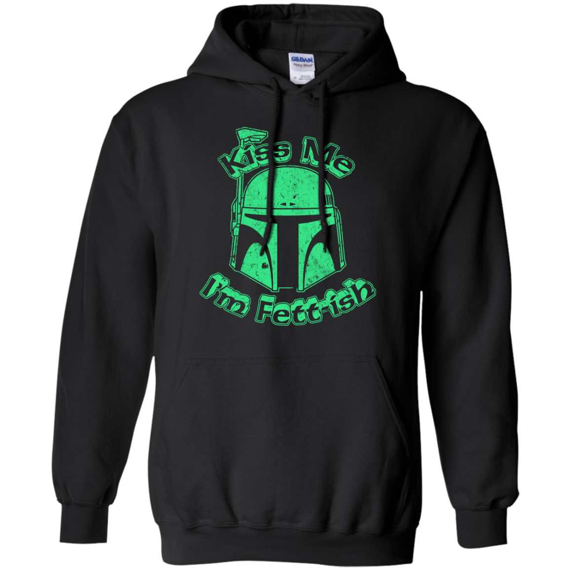 Kiss Me Im Fettish Pullover Hoodie