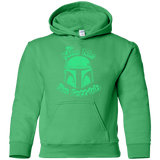 Sweatshirts Irish Green / YS Kiss Me Im Fettish Youth Hoodie