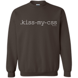 Sweatshirts Dark Chocolate / Small Kiss My CSS Crewneck Sweatshirt