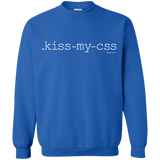 Sweatshirts Royal / Small Kiss My CSS Crewneck Sweatshirt