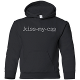 Sweatshirts Black / YS Kiss My CSS Youth Hoodie