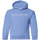 Sweatshirts Carolina Blue / YS Kiss My CSS Youth Hoodie