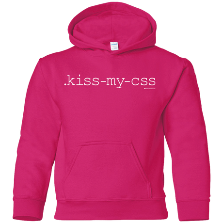 Sweatshirts Heliconia / YS Kiss My CSS Youth Hoodie
