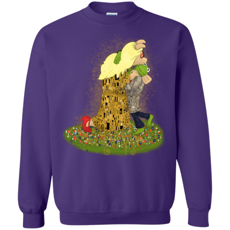 Sweatshirts Purple / S Kiss of Muppets Crewneck Sweatshirt