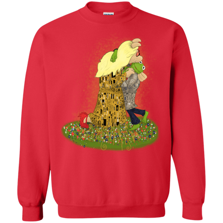 Sweatshirts Red / S Kiss of Muppets Crewneck Sweatshirt
