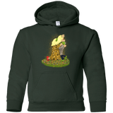 Sweatshirts Forest Green / YS Kiss of Muppets Youth Hoodie