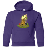 Sweatshirts Purple / YS Kiss of Muppets Youth Hoodie