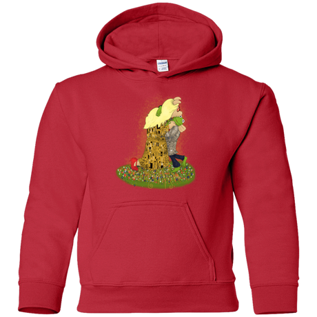 Sweatshirts Red / YS Kiss of Muppets Youth Hoodie