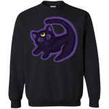 Sweatshirts Black / S Kitty Queen Crewneck Sweatshirt