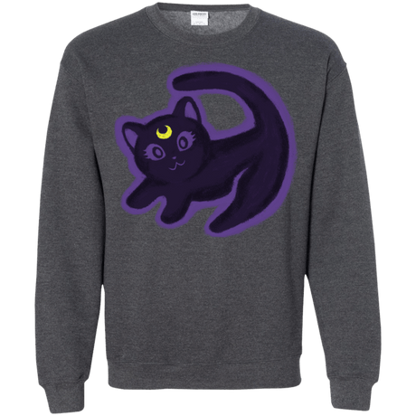 Sweatshirts Dark Heather / S Kitty Queen Crewneck Sweatshirt