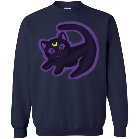Sweatshirts Navy / S Kitty Queen Crewneck Sweatshirt