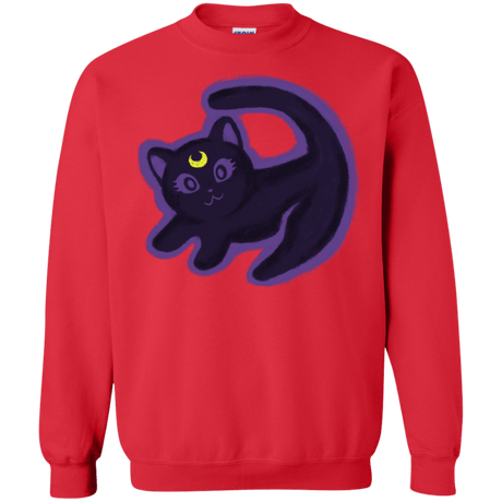 Sweatshirts Red / S Kitty Queen Crewneck Sweatshirt
