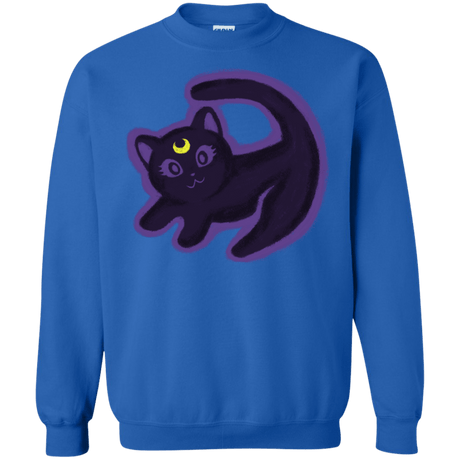 Sweatshirts Royal / S Kitty Queen Crewneck Sweatshirt