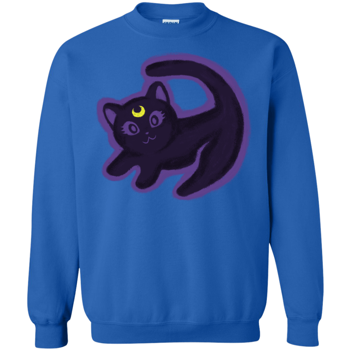 Sweatshirts Royal / S Kitty Queen Crewneck Sweatshirt