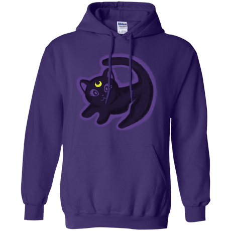 Sweatshirts Purple / S Kitty Queen Pullover Hoodie