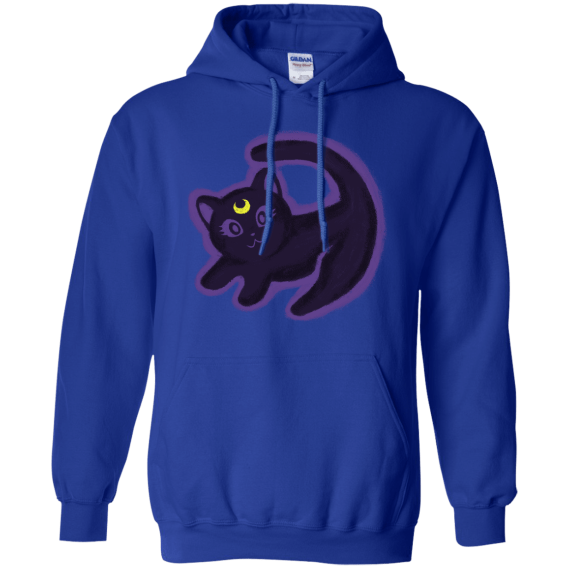 Sweatshirts Royal / S Kitty Queen Pullover Hoodie