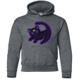 Sweatshirts Dark Heather / YS Kitty Queen Youth Hoodie