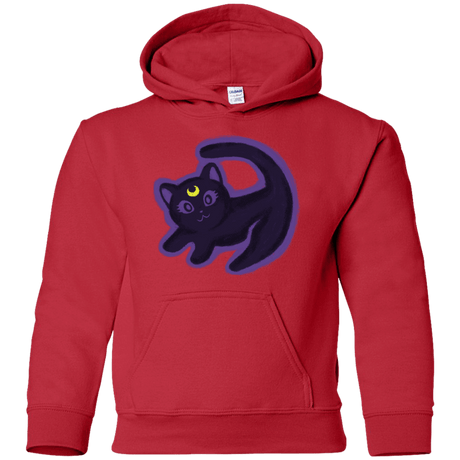 Sweatshirts Red / YS Kitty Queen Youth Hoodie
