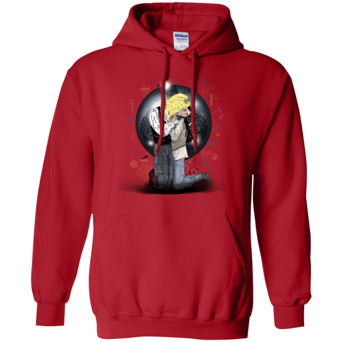 Sweatshirts Red / S Klimt Jareth Pullover Hoodie